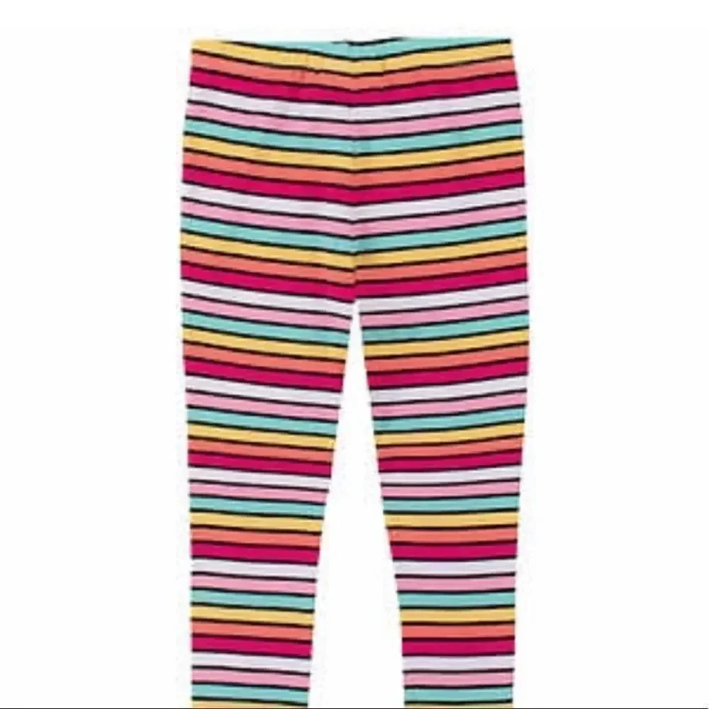 Kid's Headquarters Kids' 4-piece Set, Zebra 3T 4T 2 Shirts 2 Leggings